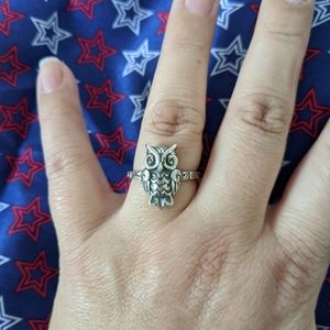 James Avery owl ring